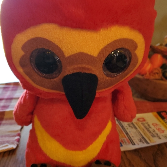 Wizarding World of Harry Potter bird owl "Fawkes" plush - Picture 4 of 4
